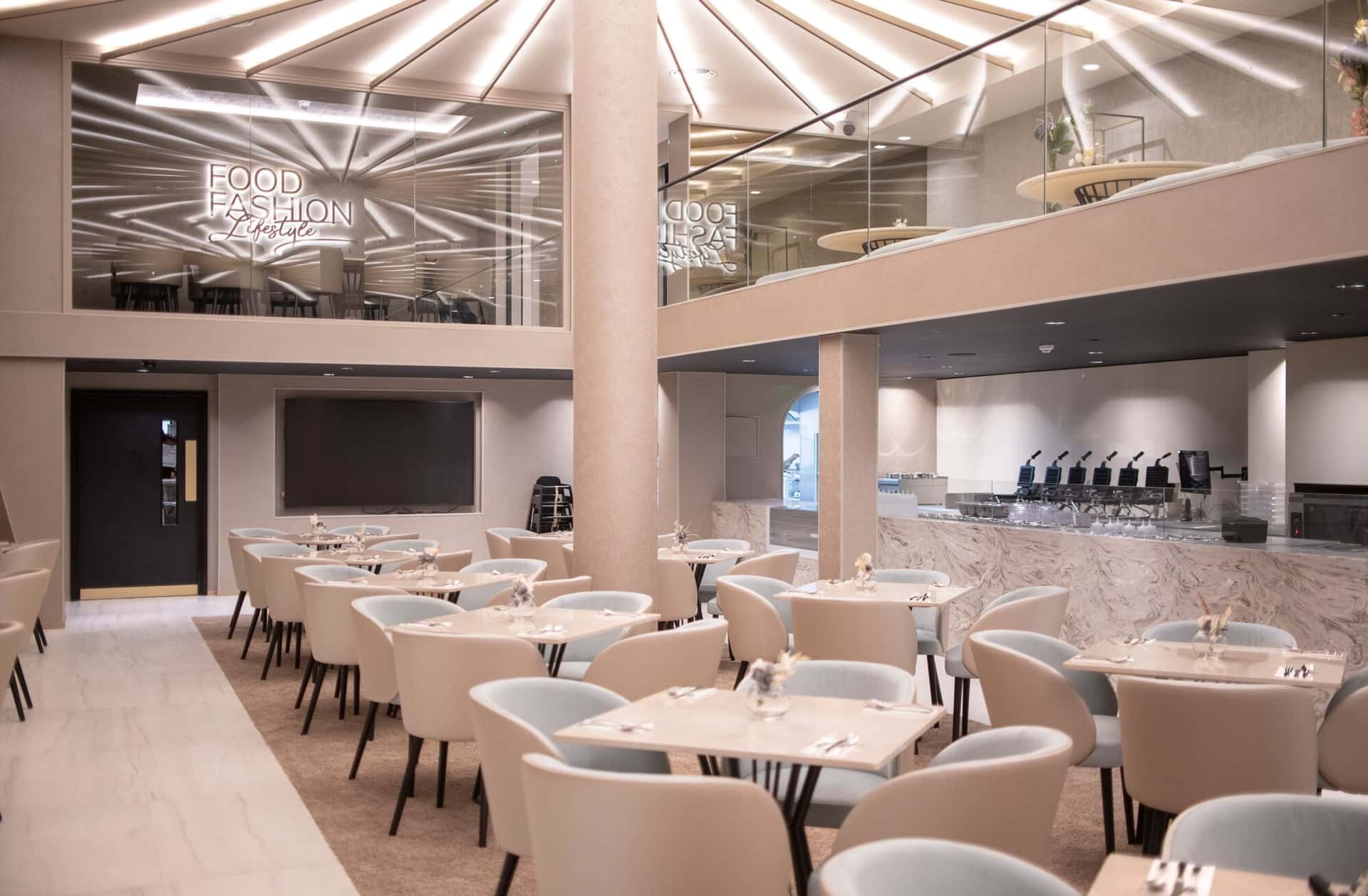 Inside Haute Dolci Ilford