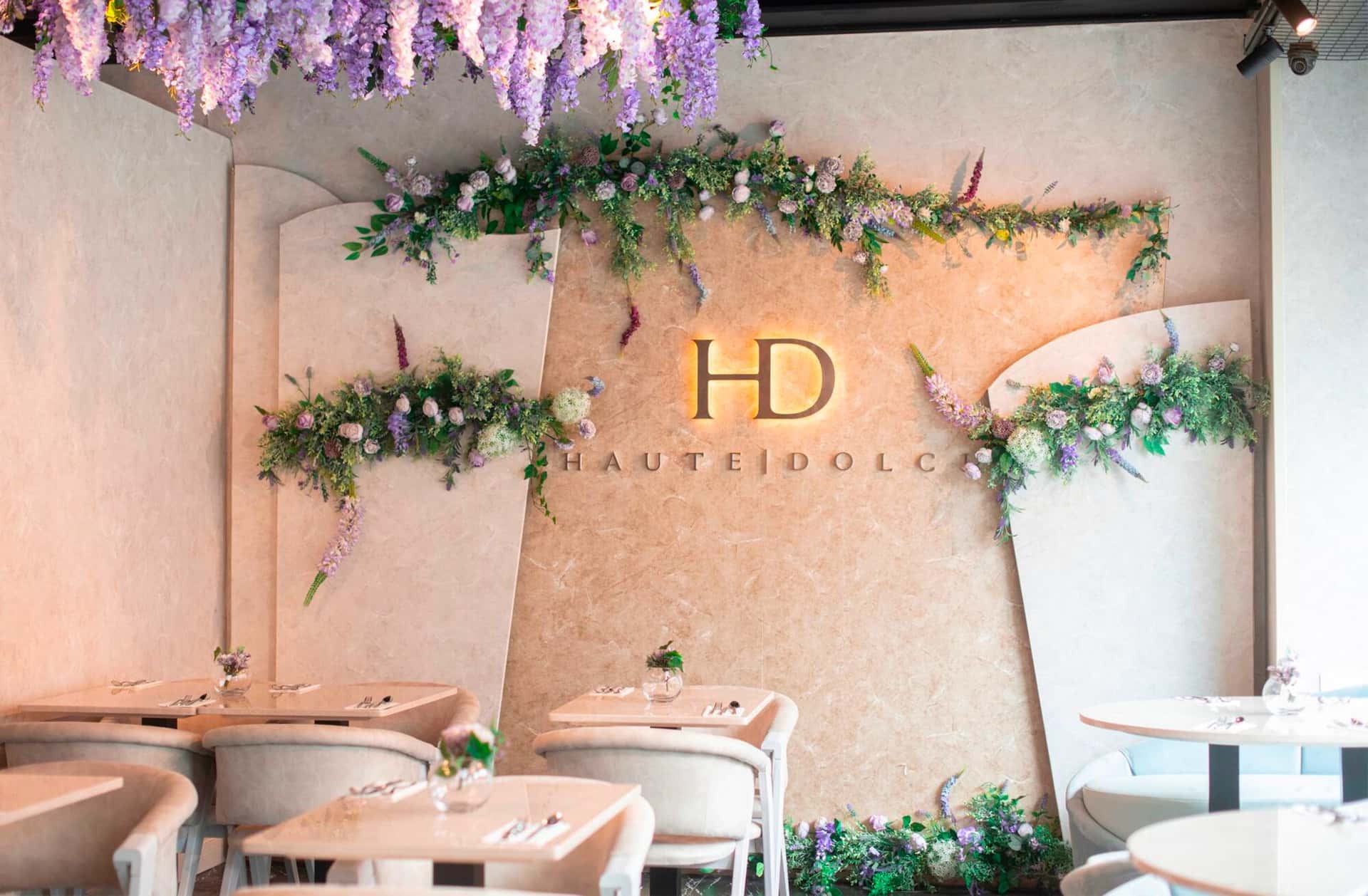 Inside Haute Dolci Manchester Wilmslow Road