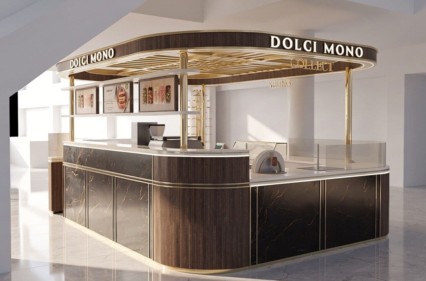 Inside Dolci Mono Brent Cross